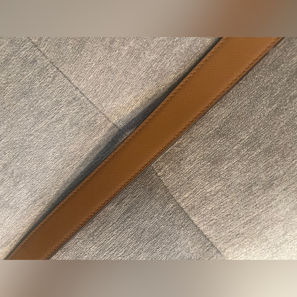 NEW Tory Burch Replacement Brown Leather Bag Purse Strap With Gold Hardware - Picture 8 of 12